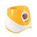 Rechargeable automatic tennis ball launcher for pets. Includes 3 balls, promotes interactive play. - V.I.P Digital Presence