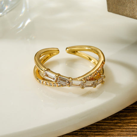 Geometric Open Ring Women's Fashion Simple Ring - V.I.P Digital Presence