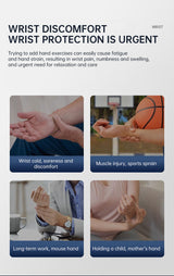 EMS Smart Tendon Sheath Hand Heating Wristband with Hot Compress and Massage Function - V.I.P Digital Presence