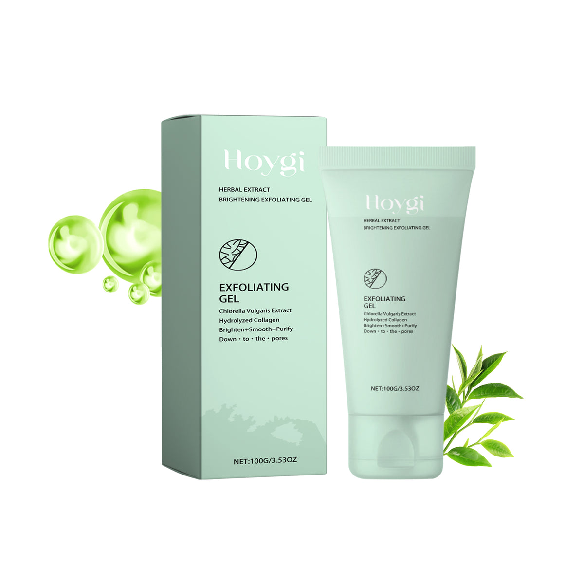 Exfoliating Gel, Mildly Clean Silent Black Mouth Contractive Pore Chamfer Bright Skin Gel - V.I.P Digital Presence