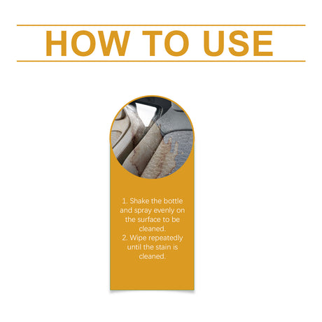 Car Foam Cleaner Car Interior Maintenance Decontamination Waterproof Maintenance Cleaning Foam Agent - V.I.P Digital Presence