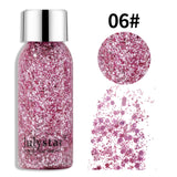 Crushed Diamond Glitter Dazzling Performance Stage Nightclub Makeup Sequins Eyeshadow Makeup - V.I.P Digital Presence
