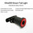 XLITE100 Bicycle Flashlight Bike Rear Light Auto Start/Stop Brake Sensing IPx6 Waterproof LED Charging Cycling Taillight - V.I.P Digital Presence