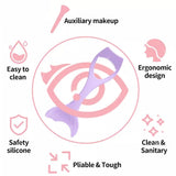 Mascara Shield Applicator Eyelash Brush Curler Guard Applicator Silicone Eyelashes Makeup Tool Eyeliner Guide Applicator Helper - V.I.P Digital Presence