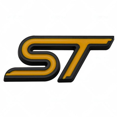 3D metal car stickers, ST badges, badges, decals, Ford Focus 2, 3, Mondeo, FI.C. Kuga, Mk1, Mk2, Mk3, Mk7 front grille decoratio - V.I.P Digital Presence