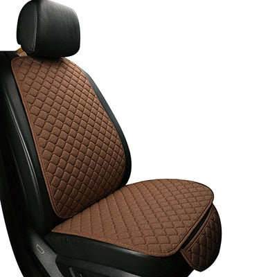 Comfortable Flax car seat cover protector Front or Rear Seat cushion pad cushion back  car accessories Suitable for all car mode - V.I.P Digital Presence