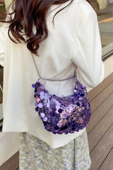Sequin Chain Crossbody Bag - V.I.P Digital Presence