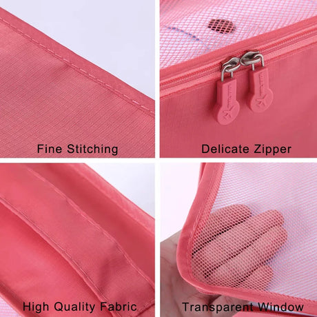 Travel storage bag 6-piece set waterproof clothing sorting bag bags Travel storage bag 6-piece set - V.I.P Digital Presence