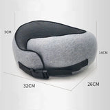 Memory Foam Neck Pillow Cervical Vertebra Travel Portable Noon Break Aircraft U Type Of Pillow Sleep Camping Pillow Carry Bag - V.I.P Digital Presence