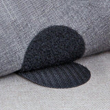 5 pares de almohadillas adhesivas de doble cara, redondas y fijas, para manualidades, ropa de cama, sofás y alfombras, antideslizantes.