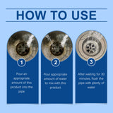 JAKEHOE drain Unclog cleaner, kitchen toilet sink drain clog unclog cleaner - V.I.P Digital Presence