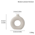 Unglazed spotted ceramic vase simple modern creative ornaments decoration - V.I.P Digital Presence