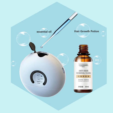 Led Scalp Applicator Hair Growth Liquid Comb Hair Care Treatment Mini Essential Oil Guiding Scalp Massager Brush Men Women - V.I.P Digital Presence