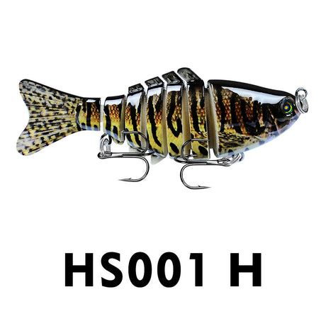 10cm Luya Bait Multi-Section Fish Plastic Hard Bait 15.5g Seven Sections Luya Bionic Bait Section Long Distance Cast Fake Bait Bait - V.I.P Digital Presence