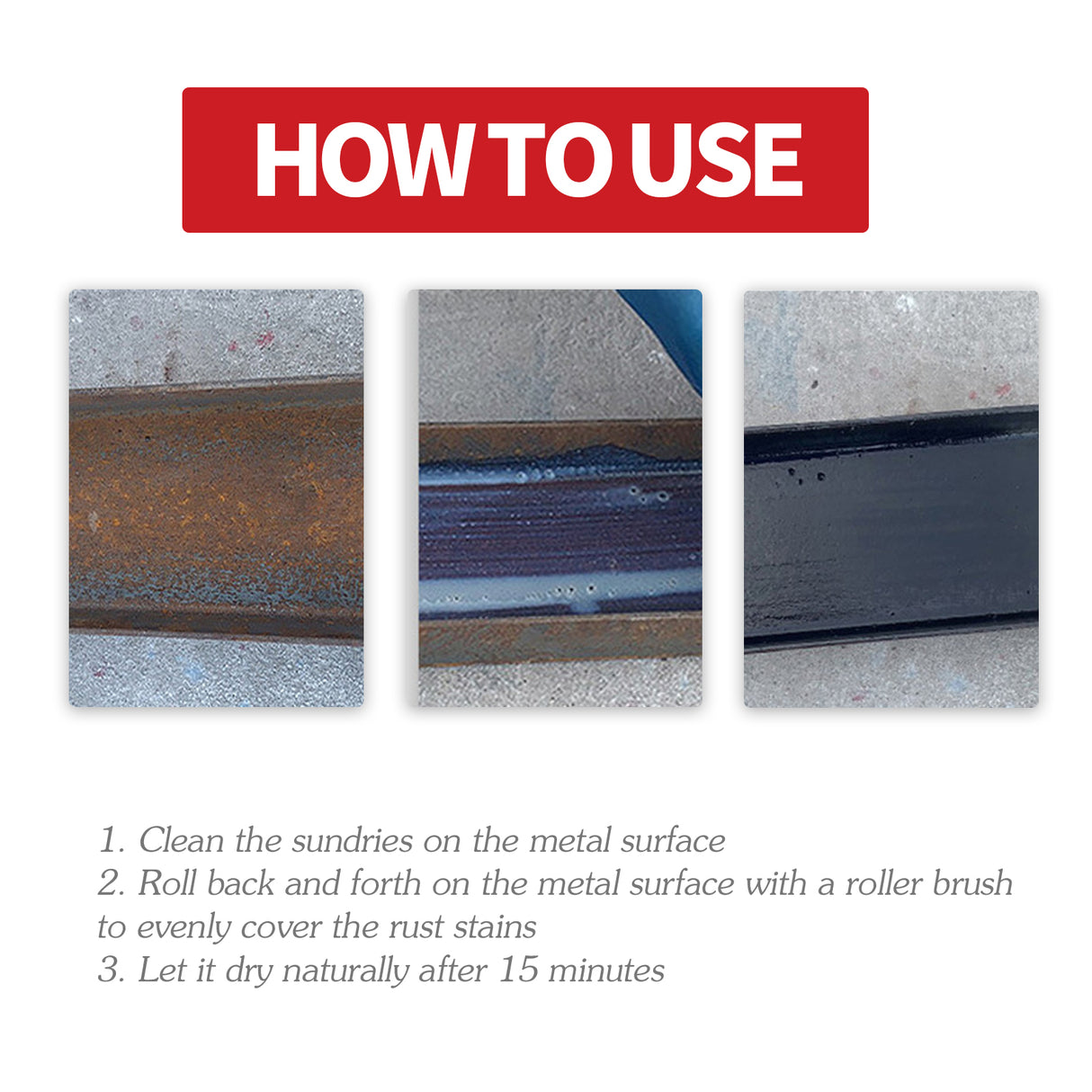 Rust Removal Roller Brush, Radiator Anti-corrosion Conversion Refurbished Anti-rust Metal Coating Primer Brush - V.I.P Digital Presence