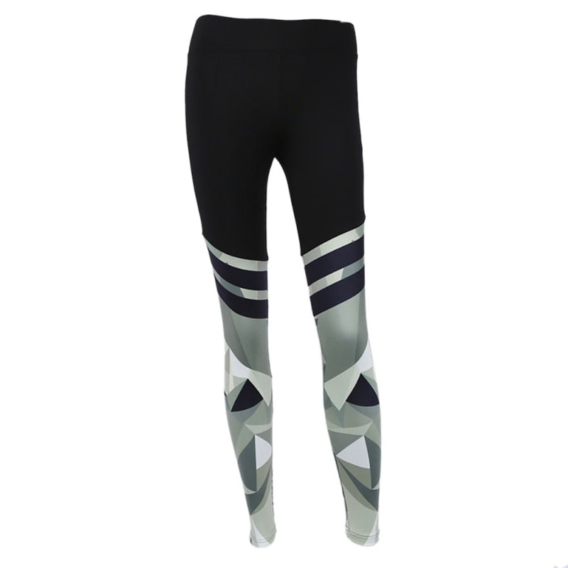 Harajuku Push Up Fitness Legging Camouflage Stripe Bodybuilding Women's leggings Sportswear Athleisure Female Pant Sale - V.I.P Digital Presence