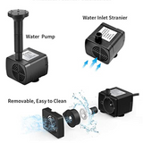 1.5W solar ground mounted fountain outdoor water pool water landscape wall mounted nail style miniature fountain - V.I.P Digital Presence