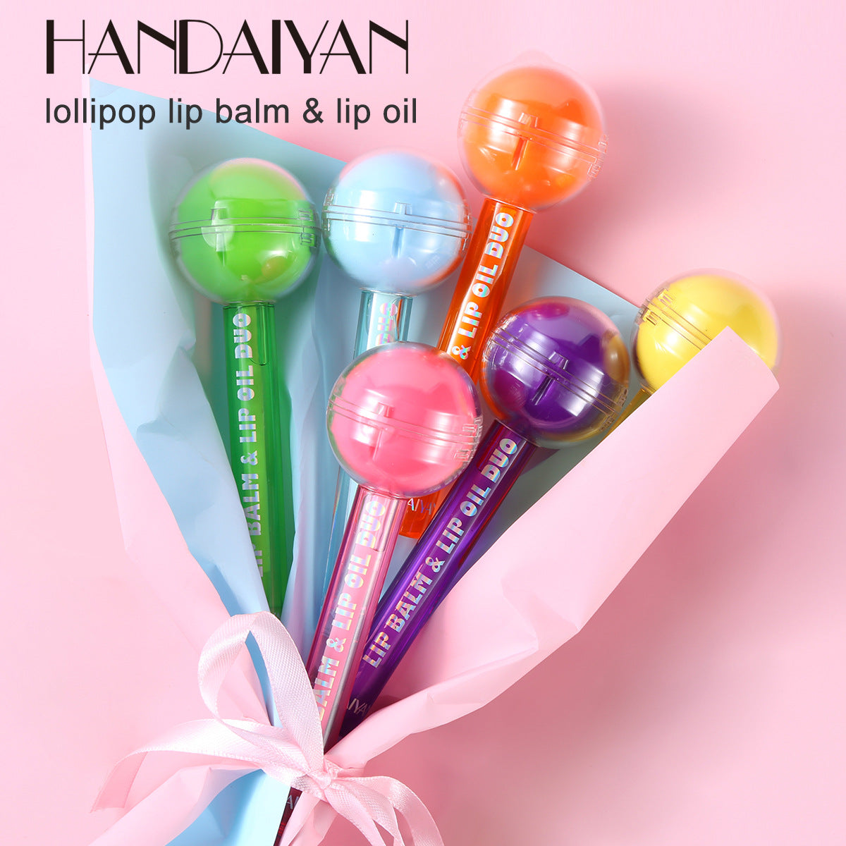 HANDAIYAN Dual-Use Lollipop Color-Changing Lipstick Lipstick Lip Oil Lip Gloss Lipstick - V.I.P Digital Presence