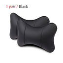 1 pair Luxury Linen material car headrest pillow Unisex Breathable Auto Neck Rest Headrest Cushion Pillows 4 seasons Universal - V.I.P Digital Presence