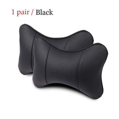 1 pair Luxury Linen material car headrest pillow Unisex Breathable Auto Neck Rest Headrest Cushion Pillows 4 seasons Universal - V.I.P Digital Presence