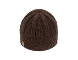 European and American retro style diamond grid coarse needle knitted hat for men and women, fashionable autumn and winter knitted hat - V.I.P Digital Presence