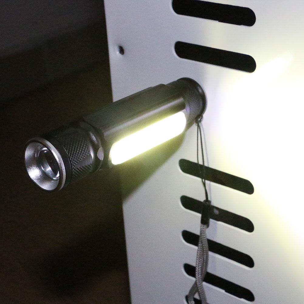 Magnet Camping Lamp Mini USB LED Flashlight XML T6 Torch Rechargeable COB Lantern Waterproof Zoom 18650 Battery - V.I.P Digital Presence