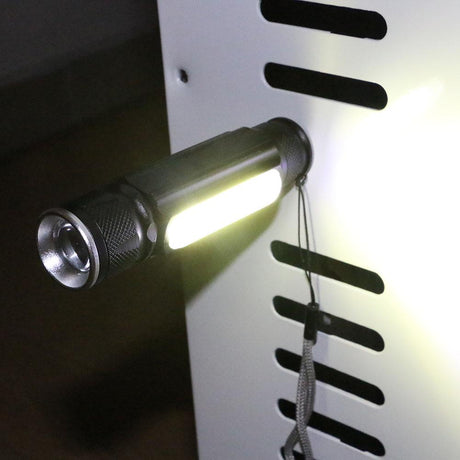 Magnet Camping Lamp Mini USB LED Flashlight XML T6 Torch Rechargeable COB Lantern Waterproof Zoom 18650 Battery - V.I.P Digital Presence