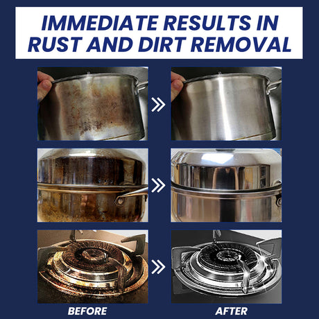 Stainless Steel Cleaning Cream, Kitchen Stove Stainless Steel Pot With Stubborn Stains And Black Dirt Clean Decontamination - V.I.P Digital Presence
