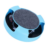 Rotating Cat Wheel Puzzle Game Fun Plate Mouse Teasing Cat Toy Shadowless Little Mouse Cat Toy Pet Supplies - V.I.P Digital Presence