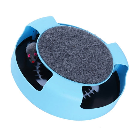 Rotating Cat Wheel Puzzle Game Fun Plate Mouse Teasing Cat Toy Shadowless Little Mouse Cat Toy Pet Supplies - V.I.P Digital Presence
