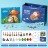 DIY creative children's bracelet jewelry 24-grid calendar Christmas holiday surprise blind box silver set - V.I.P Digital Presence