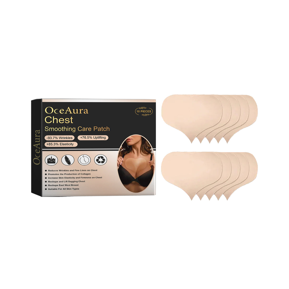 Anti-Wrinkle Breast Patch Firming Breast Skin Anti-Wrinkle Moisturizing Breast Care Anti-Slip Breast Patch - V.I.P Digital Presence