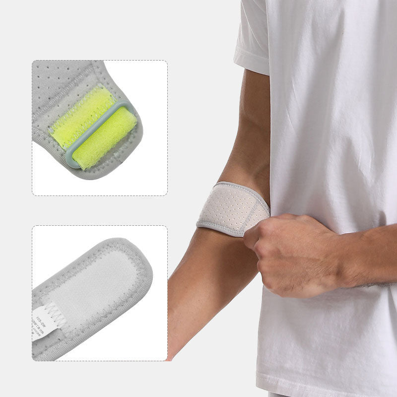 Sports hand elbow men's and women's tennis badminton shock-absorbing and pressure adjustable arm protection - V.I.P Digital Presence