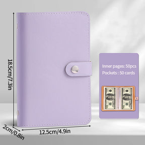 Versatile 100 - envelope savings book. Doubles as banknote album, money - saving organizer & photocard holder. Great for managin - V.I.P Digital Presence