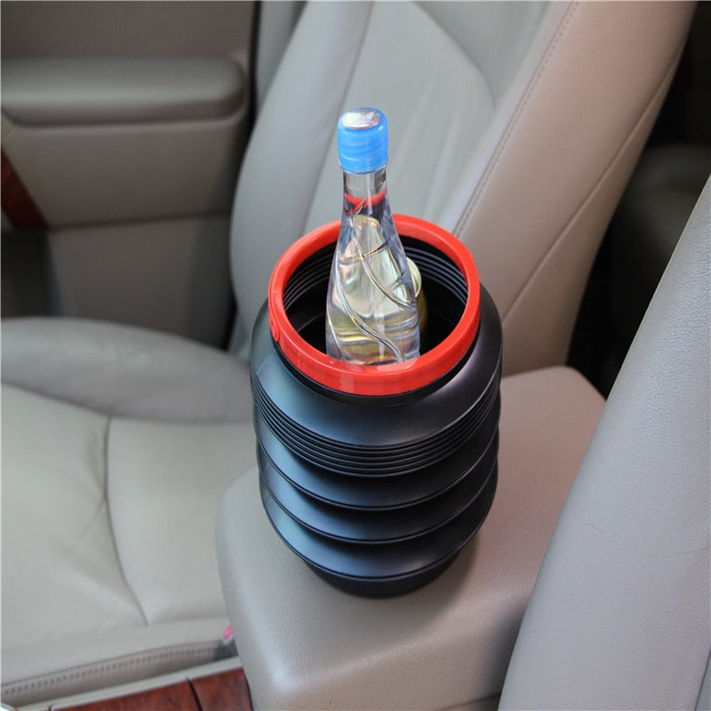 Car Trash Bin Can Car Storage Bin Portable Outdoor Fishing Bucket Multifunctional Retractable Folding Water Bucket - V.I.P Digital Presence
