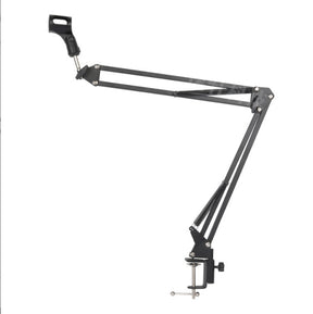 Desktop Microphone Stand Live Handheld Mic Holder Adjustable NB35 Boom Arm Microphone Bracket - V.I.P Digital Presence
