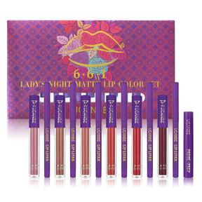 UCANBE Matte Lip Glaze + Lip Liner + Primer Set of 13 Packs - V.I.P Digital Presence