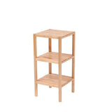 3-Tier Birch Bathroom Shelf, Narrow Shelving Unit, Multifunctional Storage Rack, Corner Rack, for Kitchen, Living Room - V.I.P Digital Presence