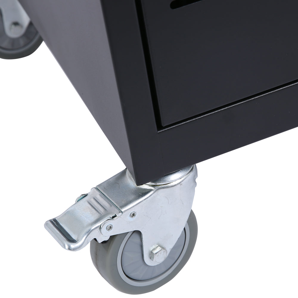 Mobile Charging Cart and Cabinet for Tablets Laptops 30-Device - V.I.P Digital Presence
