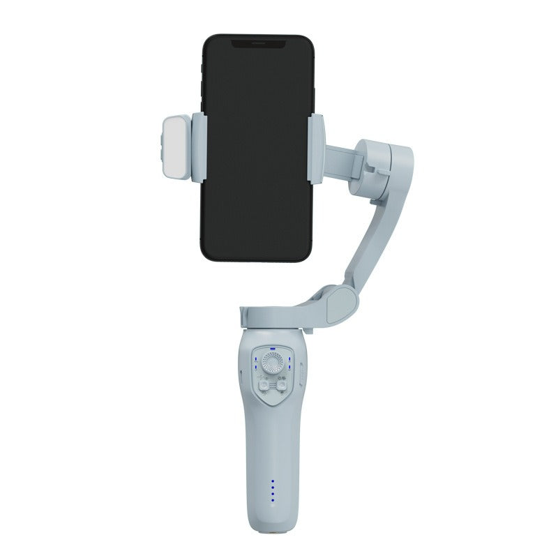 Mobile phone stabilizer handheld PTZ three-axis anti shake Tiktok live shooting vlog photo recording video selfie rod - V.I.P Digital Presence