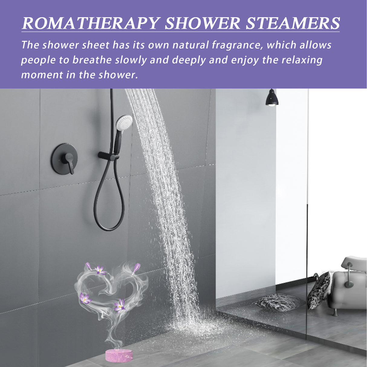 Scented Shower Tablets, Body Cleansing And Moisturizing Skin Care Bathroom Home Bath Bath Cleansing Tablets - V.I.P Digital Presence