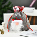 Christmas Faceless Doll Tote Bag Creative Christmas Apple Bag Candy Bag Christmas Gift Bundle Pocket - V.I.P Digital Presence