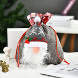 Christmas Faceless Doll Tote Bag Creative Christmas Apple Bag Candy Bag Christmas Gift Bundle Pocket - V.I.P Digital Presence