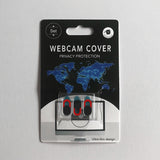 ACCEZZ WebCam Cover Shutter Magnet Slider Plastic For iPhone Web Laptop PC For iPad Tablet Camera Mobile Phone Privacy Sticker - V.I.P Digital Presence