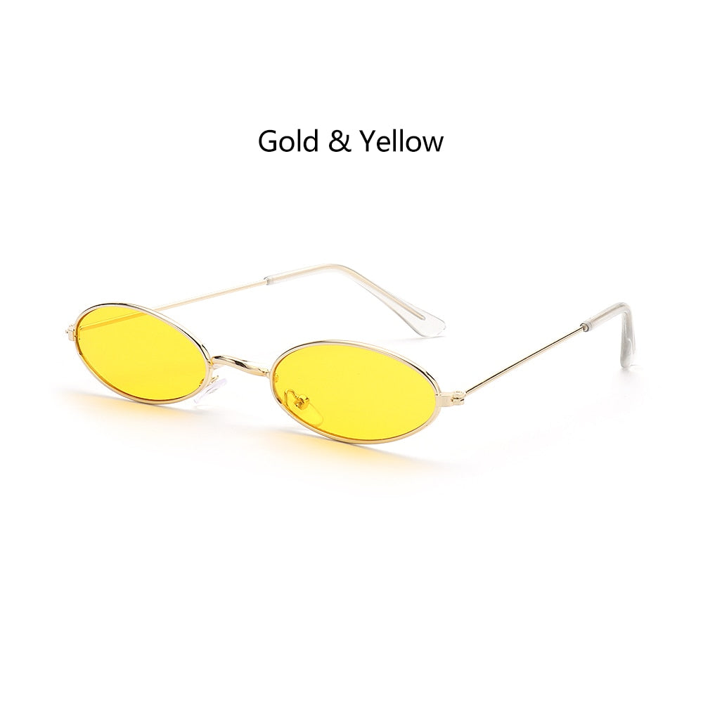Fashion Vintage Shades Sun Glasses Elegant okulary Retro Small Oval Sunglasses for Men Women Eyeglasses gafas oculos - V.I.P Digital Presence