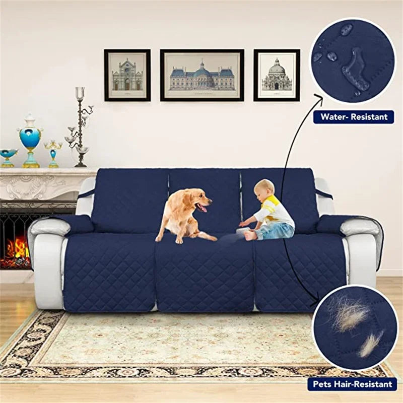 1 2 3 Seater Water Repellent Recliner Sofa Covers Pet Kid Sofa Mat Lazy Boy Armchair Cover Relax Lounger Slipcover Couch Towel - V.I.P Digital Presence
