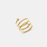 Titanium Steel Wrap Ring - V.I.P Digital Presence
