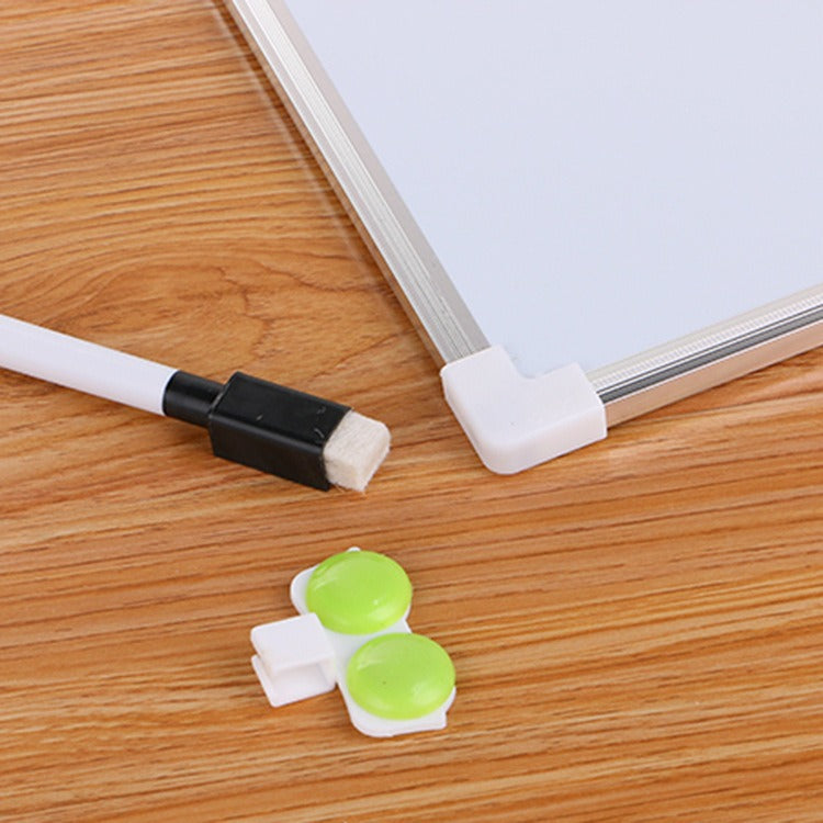 Creative Double-Sided Magnetic Whiteboard With Magnetic Sticker Whiteboard Pen Children Students Metal Writing Message Drawing Board - V.I.P Digital Presence