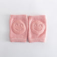 Woolen loop baby socks, elbow protection, walking and crawling, knee protection, baby and child knee protection, smiling face knee protection - V.I.P Digital Presence