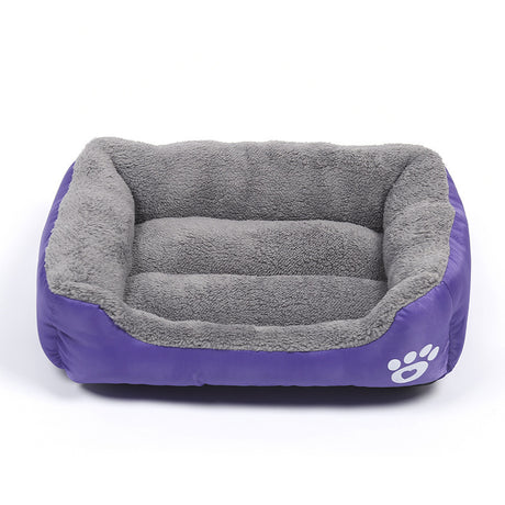 New, soft, and cozy fleece pet bed. Waterproof bottom. Suitable for small, medium & large pets. Keeps pets warm. - V.I.P Digital Presence